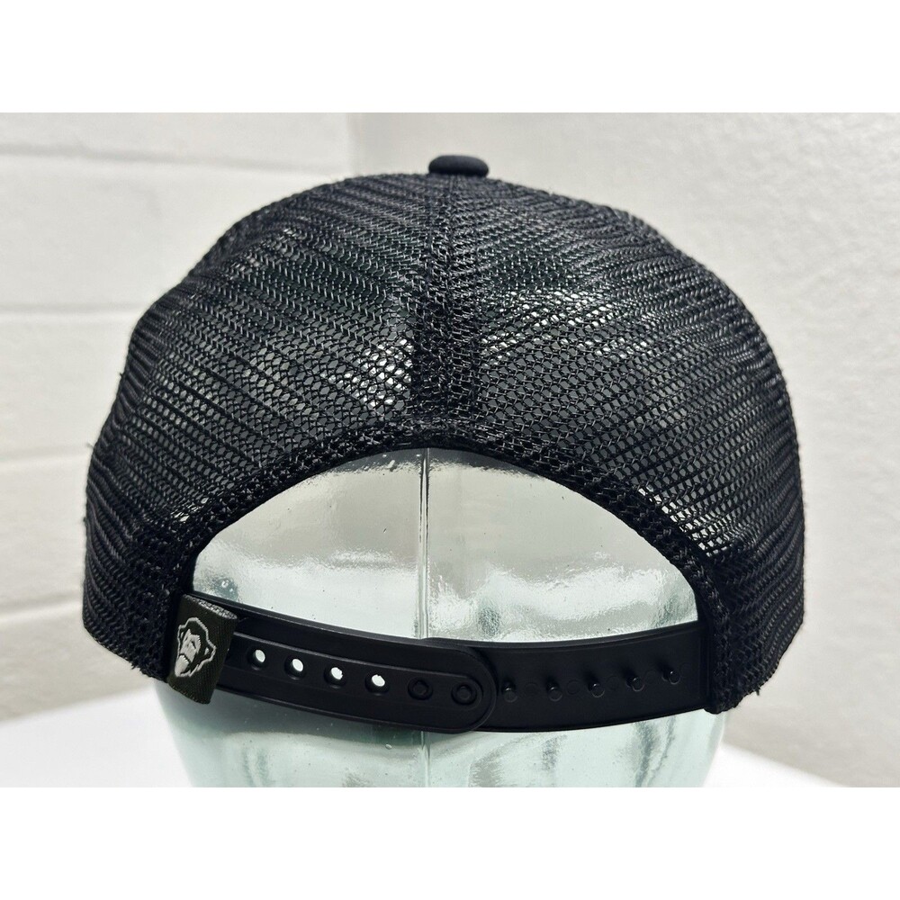Howler Bros. Feedstore Snapback Trucker Hat OSFM Black Gold Laurel - Picture 4 of 10